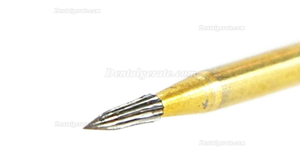 10 St&uuml;ck WaveDental Schmales konisches Ende TF 7902 Finiererbohrer Zahnmedizin Hartmetallfinierer Zahnbohrer